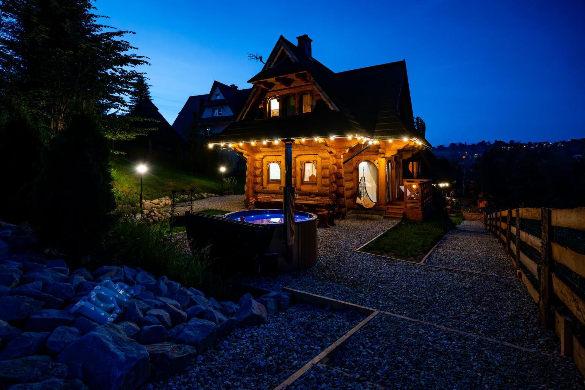 Goralska Chatka 3 Highland Cottage - Jacuzzi, Sauna, Split Ac, Private Parking, Mountains View ซาโกปาเน ภายนอก รูปภาพ