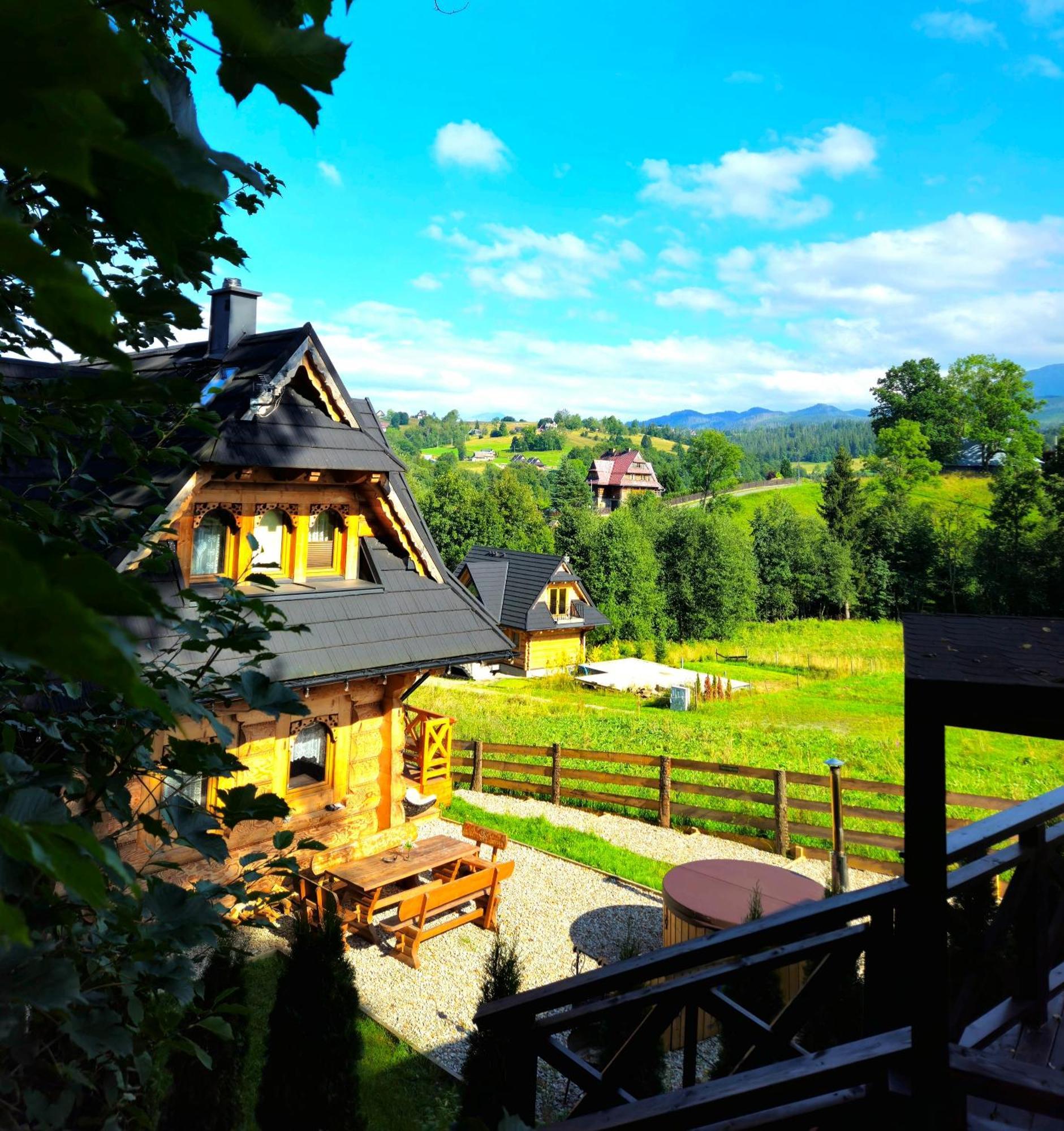 Goralska Chatka 3 Highland Cottage - Jacuzzi, Sauna, Split Ac, Private Parking, Mountains View ซาโกปาเน ภายนอก รูปภาพ