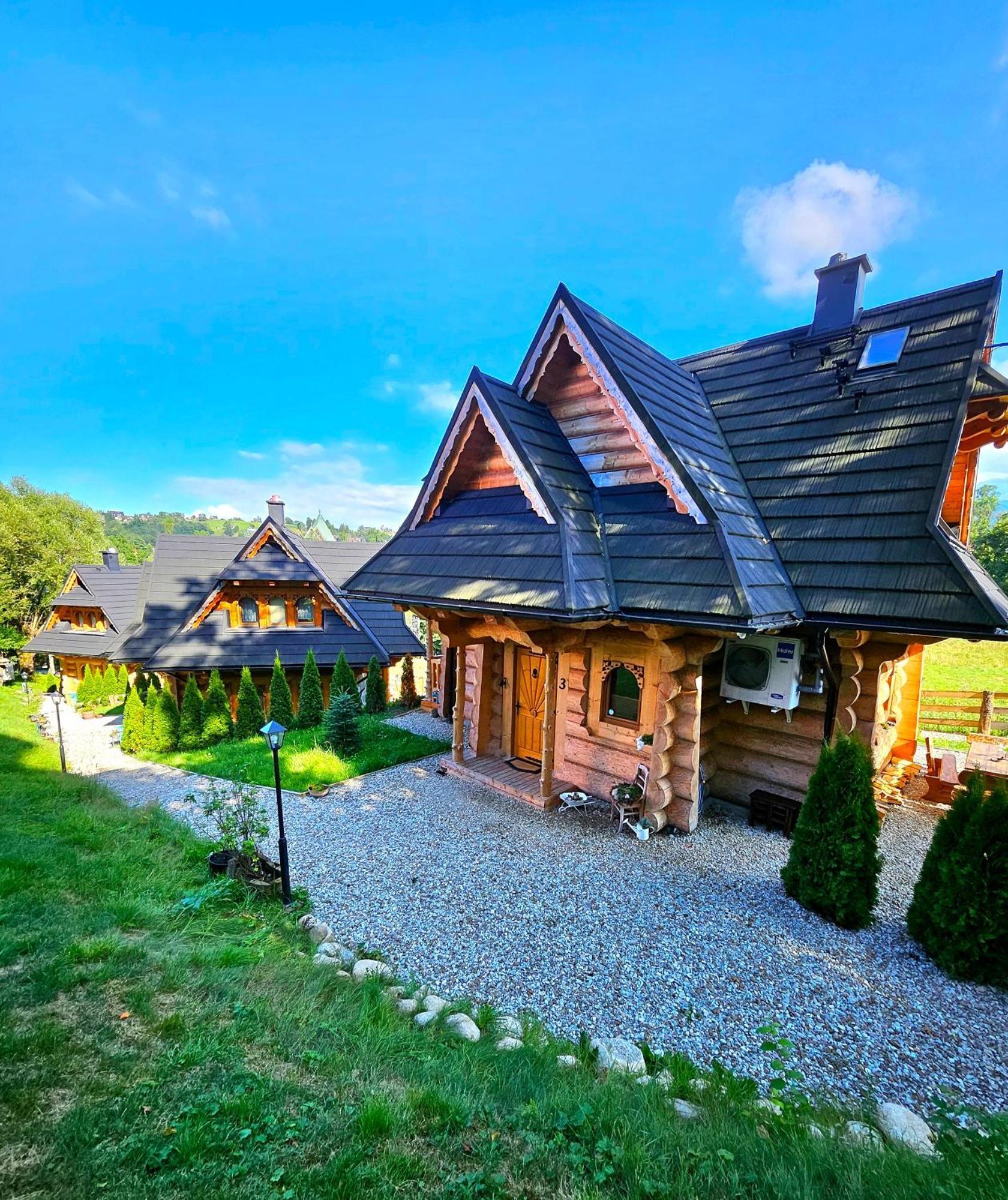 Goralska Chatka 3 Highland Cottage - Jacuzzi, Sauna, Split Ac, Private Parking, Mountains View ซาโกปาเน ภายนอก รูปภาพ