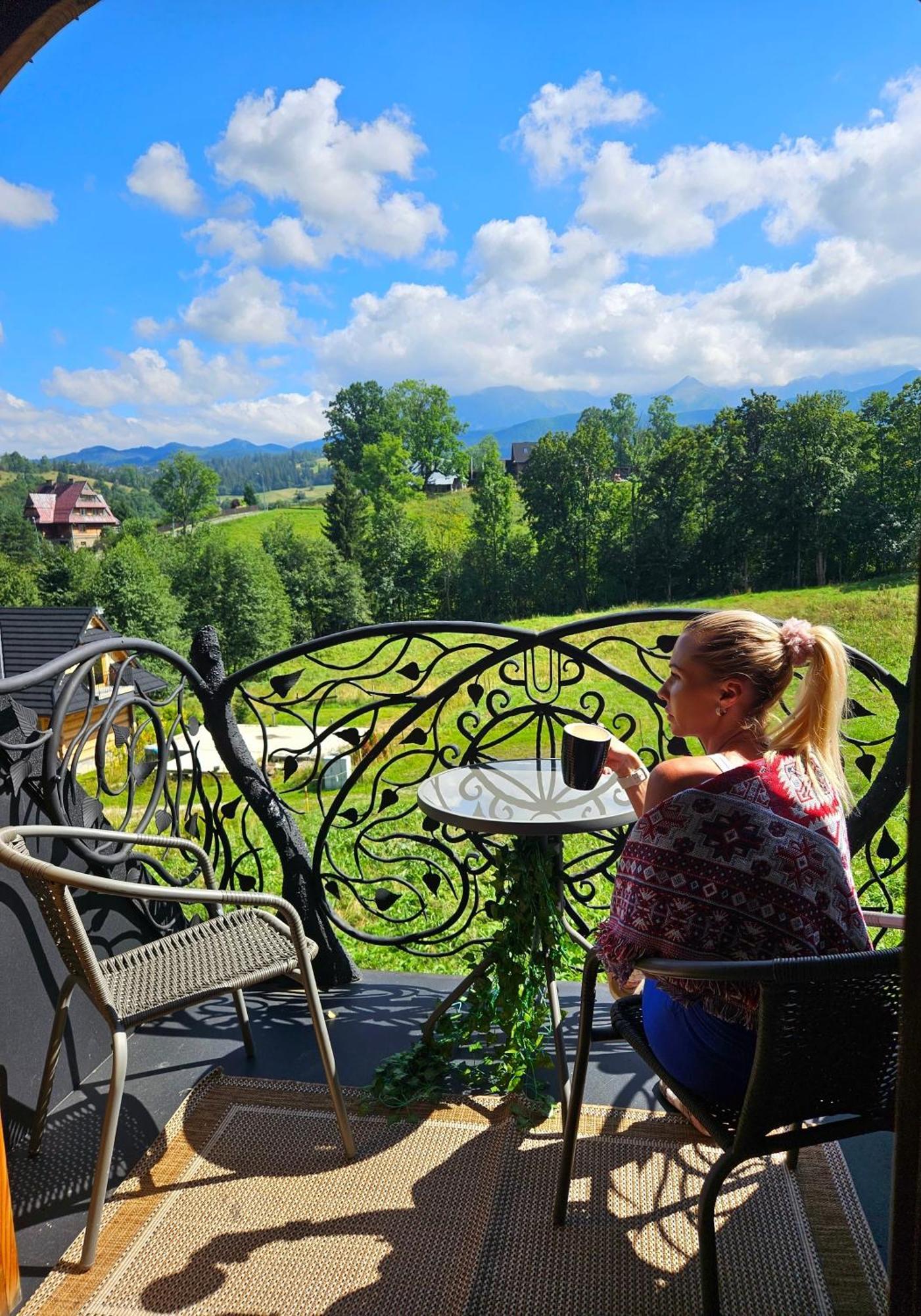Goralska Chatka 3 Highland Cottage - Jacuzzi, Sauna, Split Ac, Private Parking, Mountains View ซาโกปาเน ภายนอก รูปภาพ