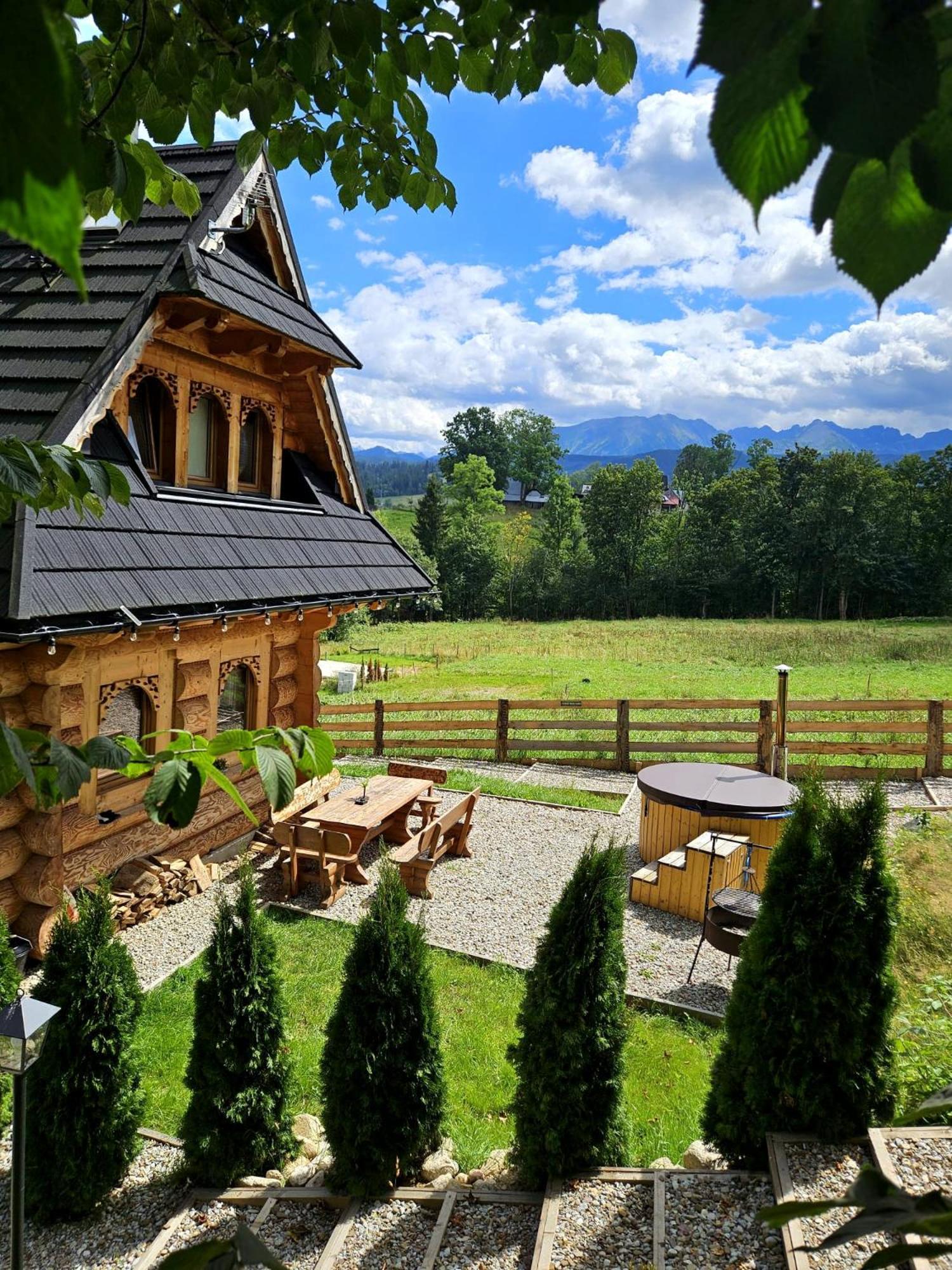 Goralska Chatka 3 Highland Cottage - Jacuzzi, Sauna, Split Ac, Private Parking, Mountains View ซาโกปาเน ภายนอก รูปภาพ