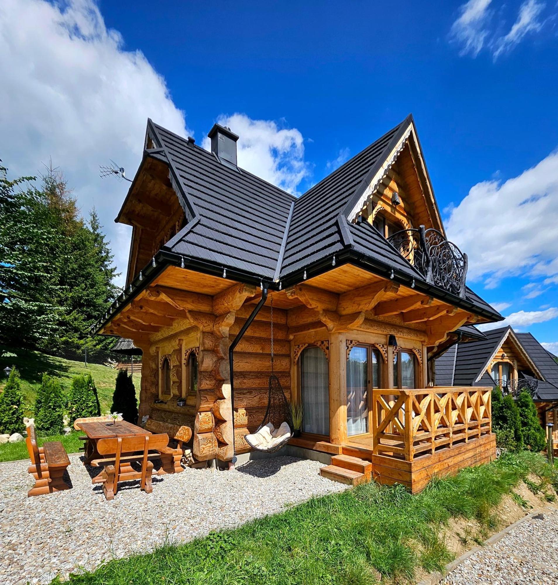 Goralska Chatka 3 Highland Cottage - Jacuzzi, Sauna, Split Ac, Private Parking, Mountains View ซาโกปาเน ภายนอก รูปภาพ